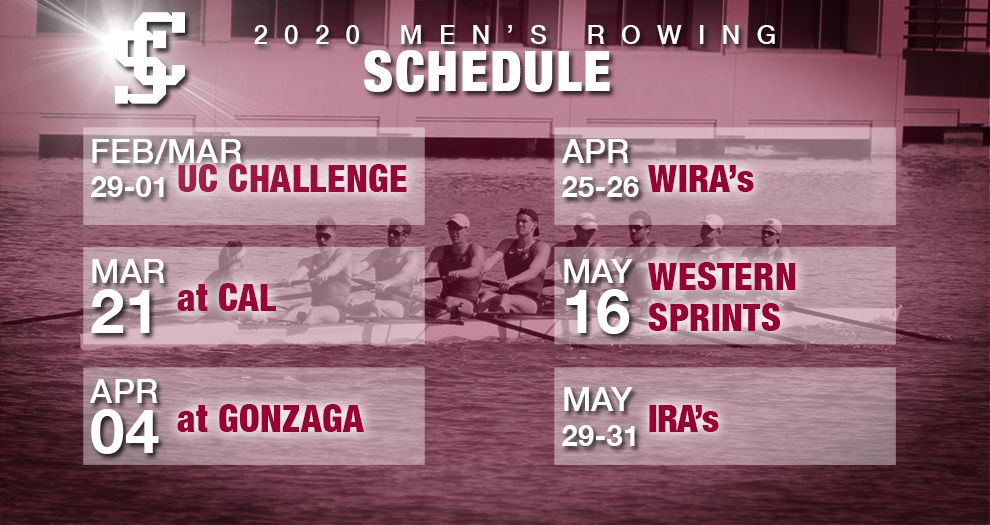 Men's Rowing Announces 2020 Schedule