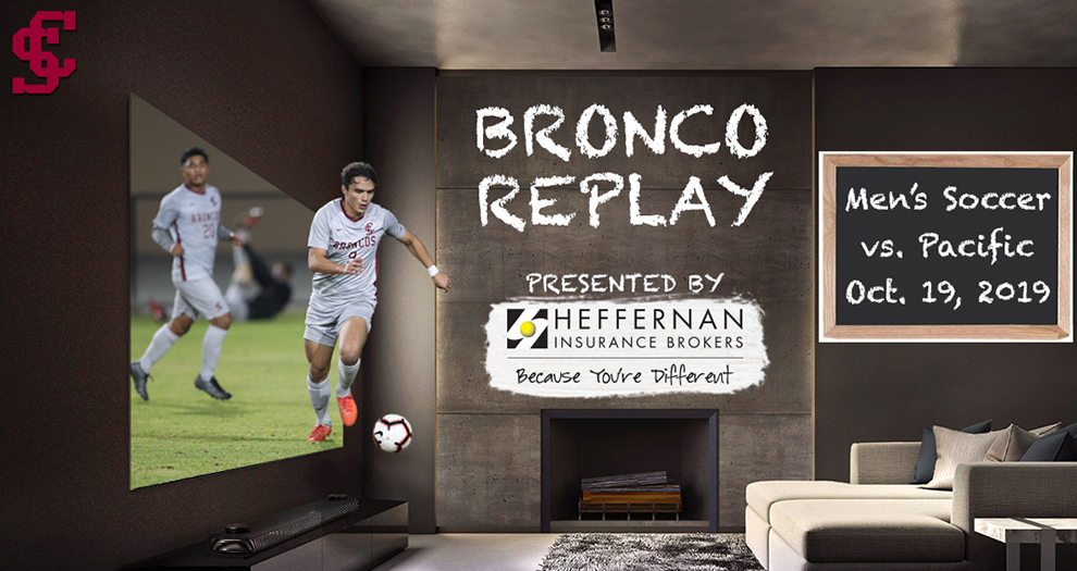 Bronco Replay Tuesdays: Men's Soccer vs. Pacific (Airing May 19)
