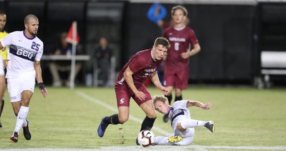 Men’s Soccer Falls to Grand Canyon, 1-0 on Sunday