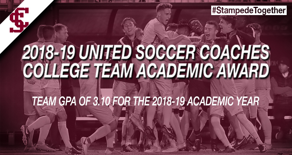 Men's Soccer Receives United Soccer Coaches 2018-19 College Team Academic Award
