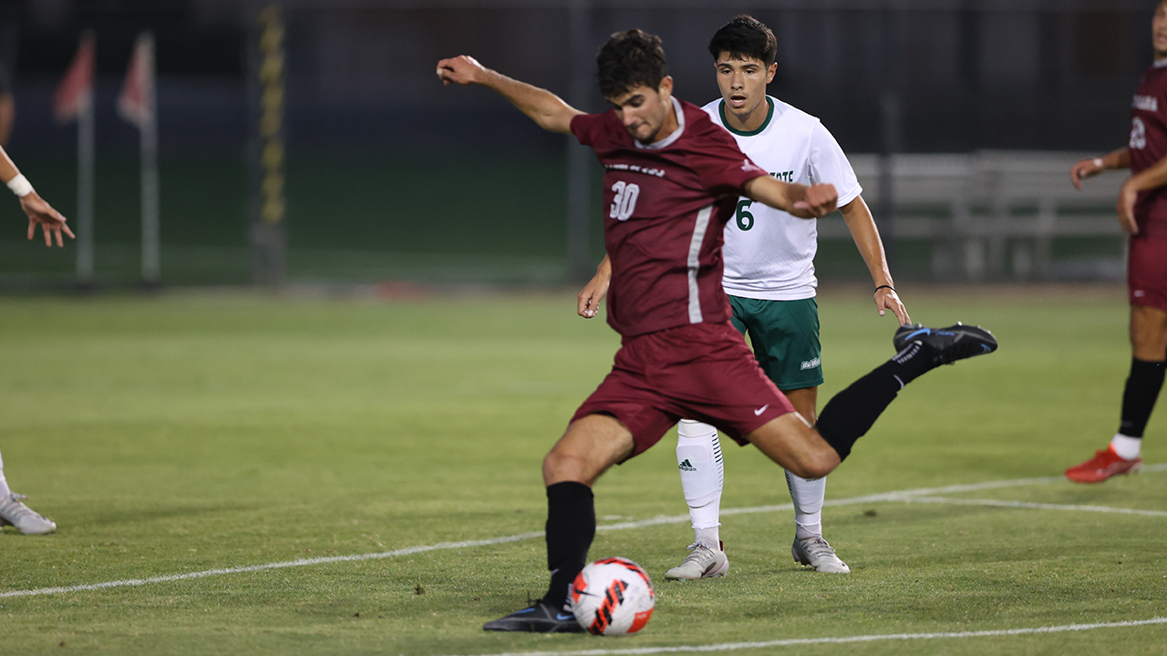 Men's Soccer with a Road Match Against UC San Diego on Saturday