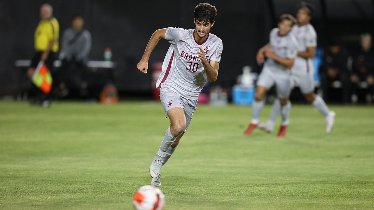 No. 24 Men’s Soccer Takes Sole Possession of First with Win over SMC