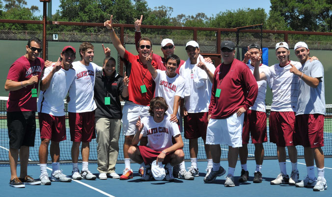 No. 33 Santa Clara Men's Tennis Adds Program Bests