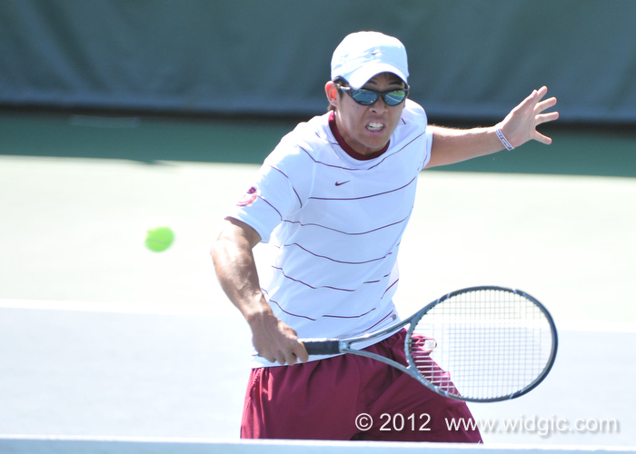 No. 37 Bronco Men's Tennis Rolls 6-1 Over Weber State; Faces BYU In WCC-Opener Saturday