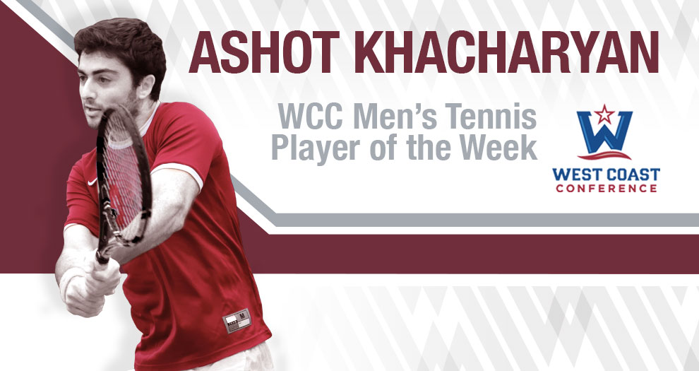 Khacharyan Crowned WCC Singles Player of the Week