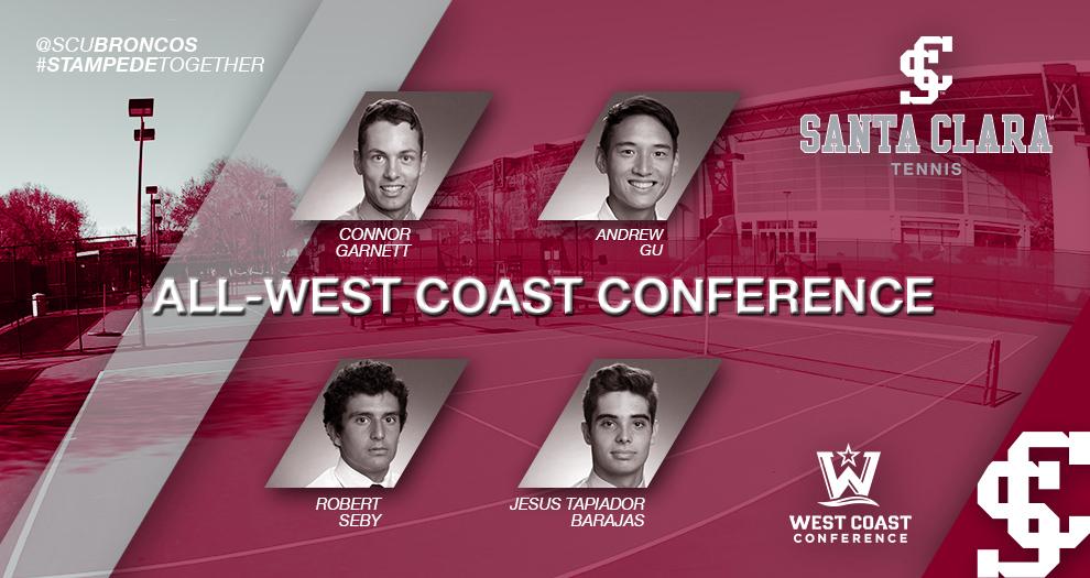Men’s Tennis – Four Broncos Recognized With All-Conference Honors