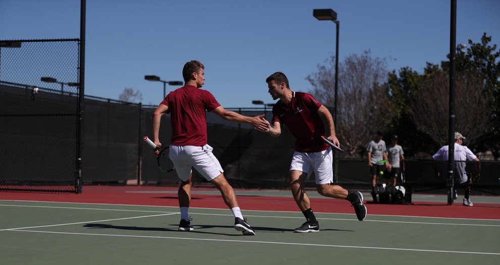 Men’s Tennis Duo and Tapiador Barajas Continue to Advance in Day Two of Aggie Invitational
