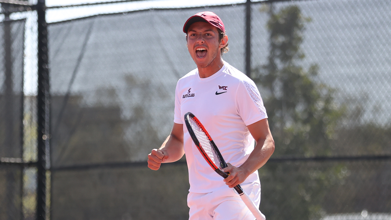 Men's Tennis With Five Wins on Friday at Pacific Hidden Dual