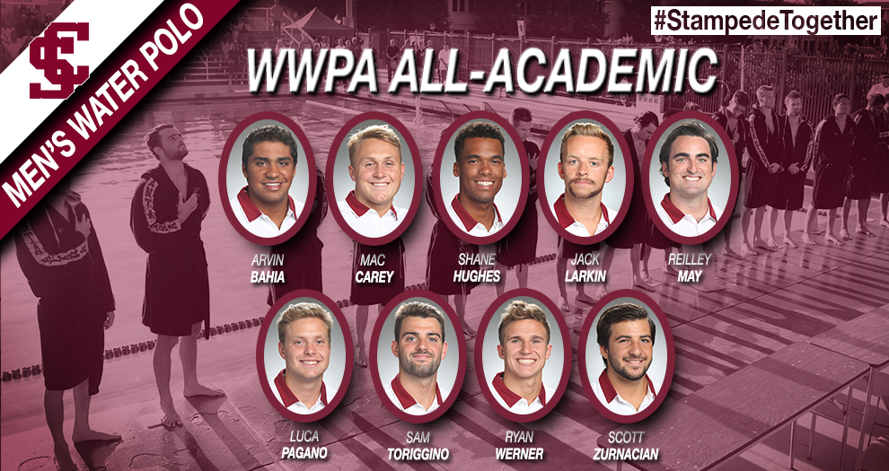 Nine From Men’s Water Polo Named WWPA All-Academic