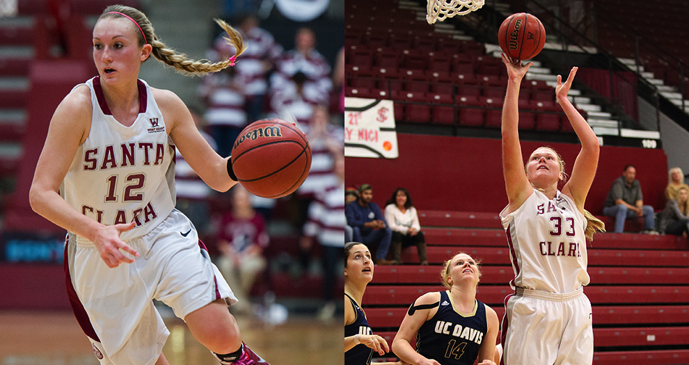 Two Women's Basketball Players Named WCC All-Academic