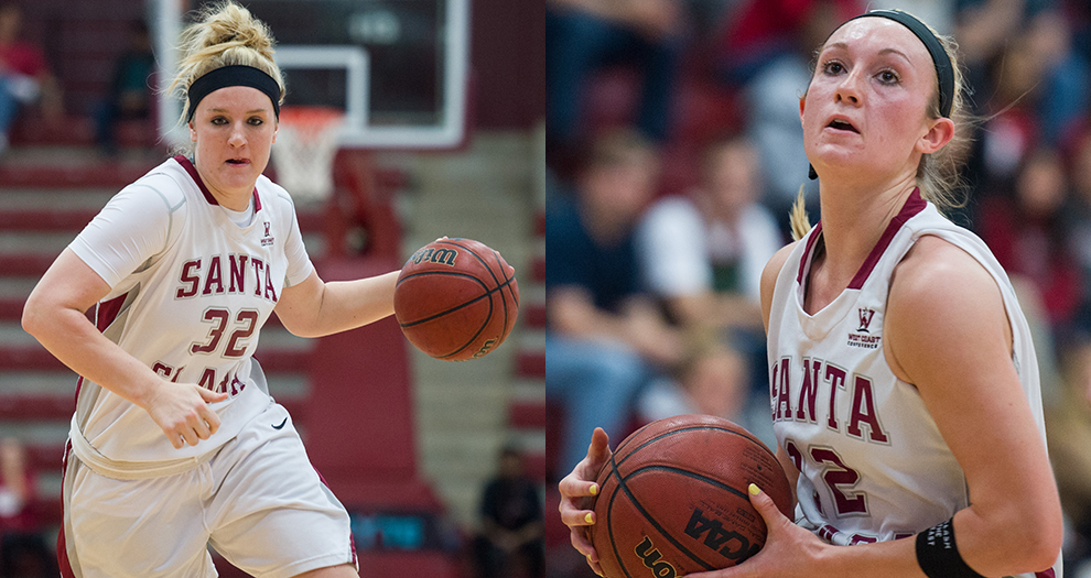 Two Women's Basketball Players Honored by WCC