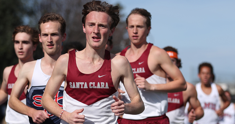 Zach Litoff's 8:34.04 in the 3,000-meter race produced one of four Bronco victories on Saturday morning.