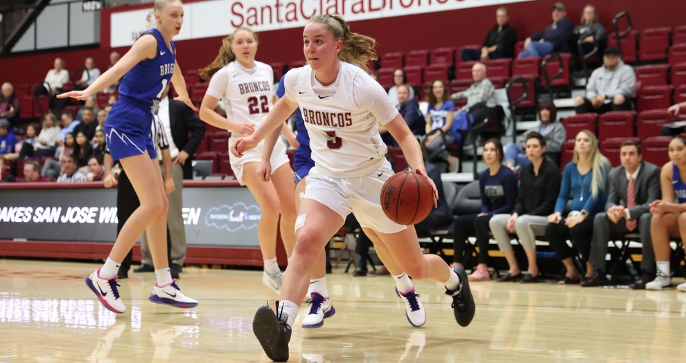 Balanced Attack Lifts Women's Basketball To Overtime Road Win Against Saint Mary's