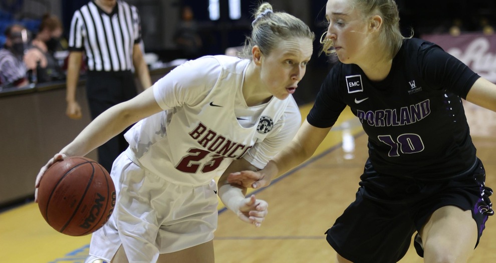 Hot Shooting Helps Women's Basketball Sail by Portland
