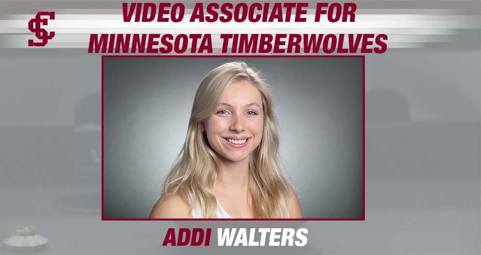 Women's Basketball Alum Addi Walters Hired by Minnesota Timberwolves of the NBA