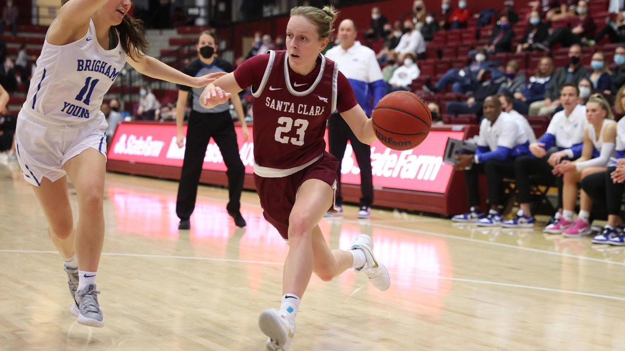Women's Basketball Downed by No. 19 BYU on Senior Night