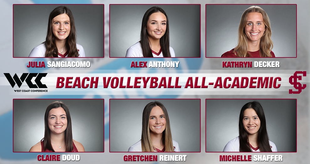 Beach Volleyball Well-Represented in WCC Academic Awards
