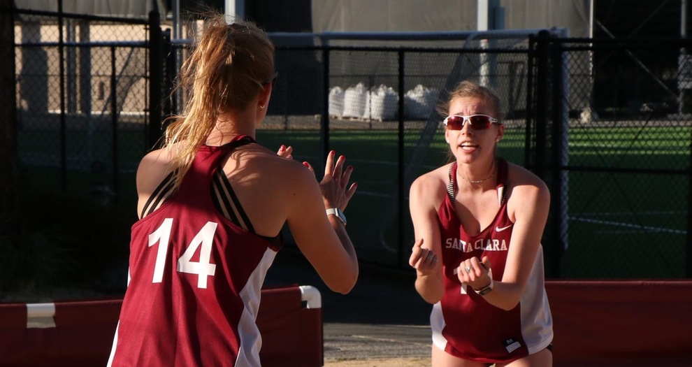 Beach Volleyball Splits Duals on Opening Day