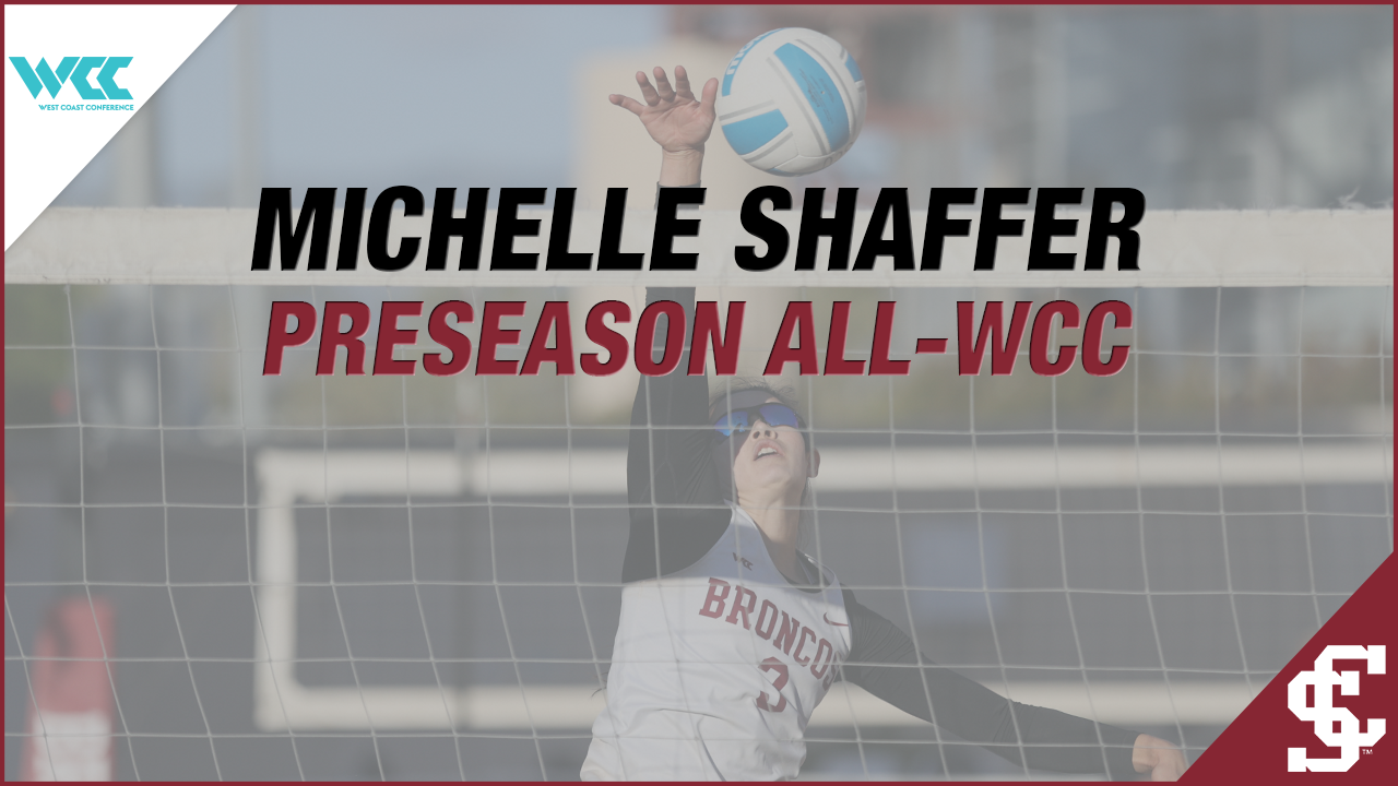 Shaffer Named to All-WCC Preseason Beach Volleyball Team