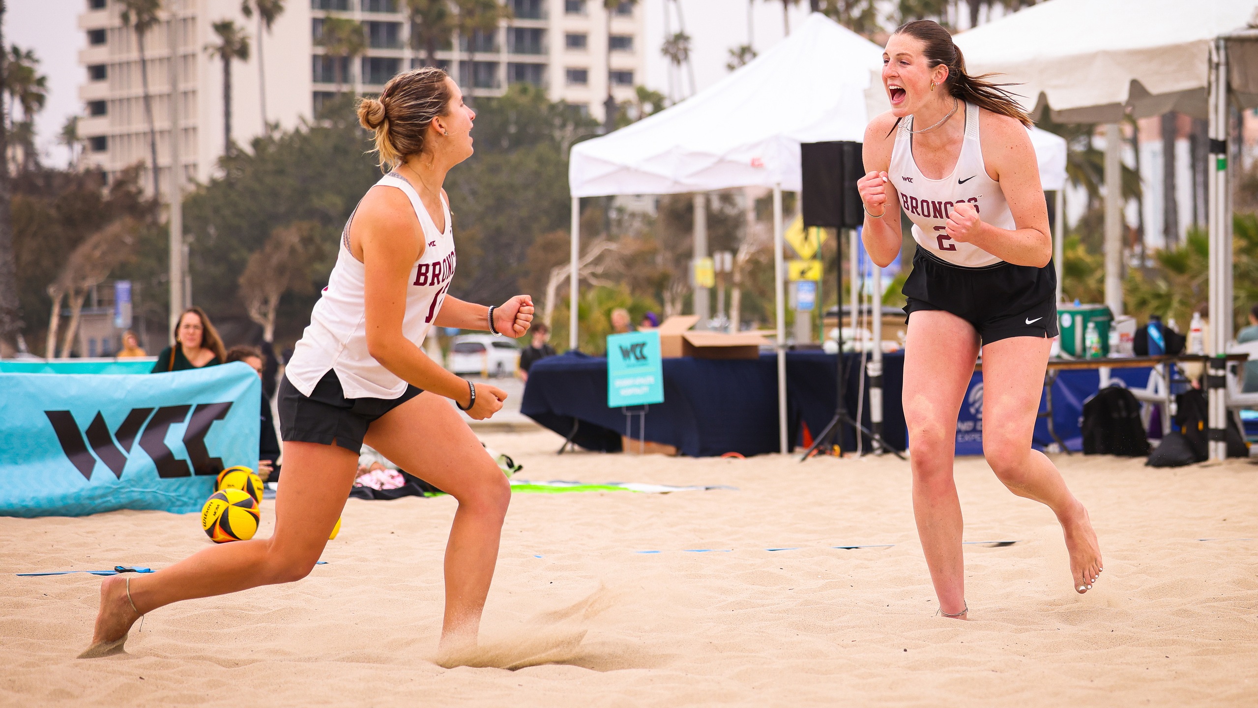 Beach Volleyball Finishes Third at 2023 WCC Championship Tournament