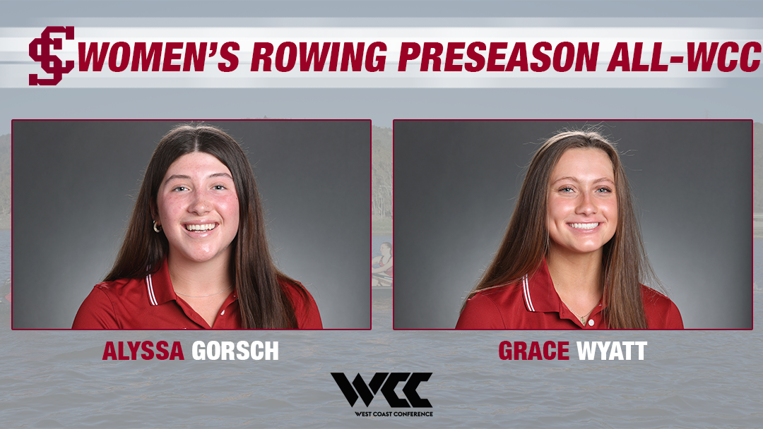 Women's Rowing Has Two Named Presason All-WCC