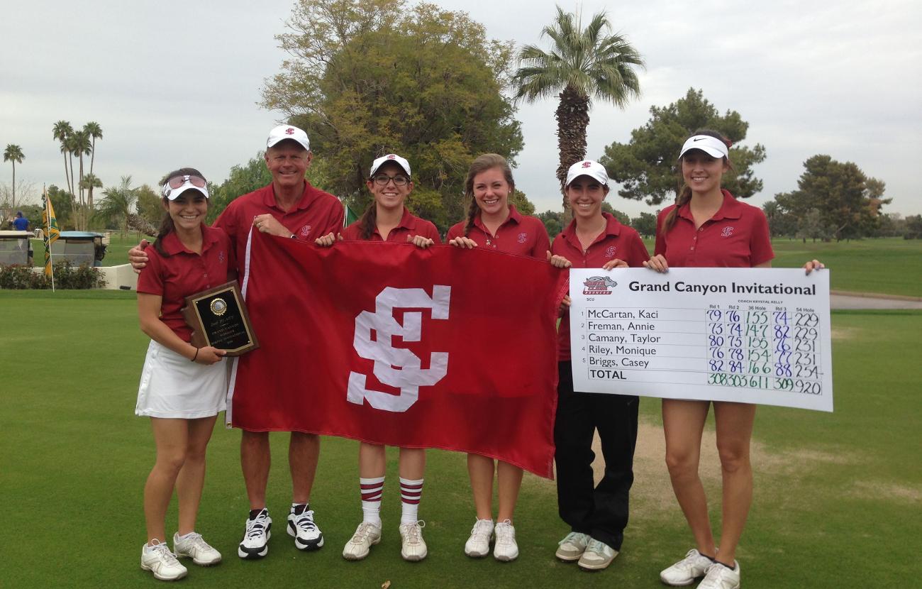 Women’s Golf Claims Share Of Grand Canyon Invitational Title