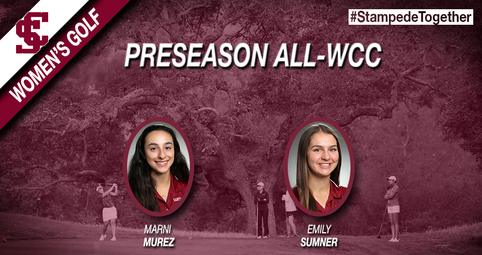 Two Women's Golfers Voted Preseason All-WCC