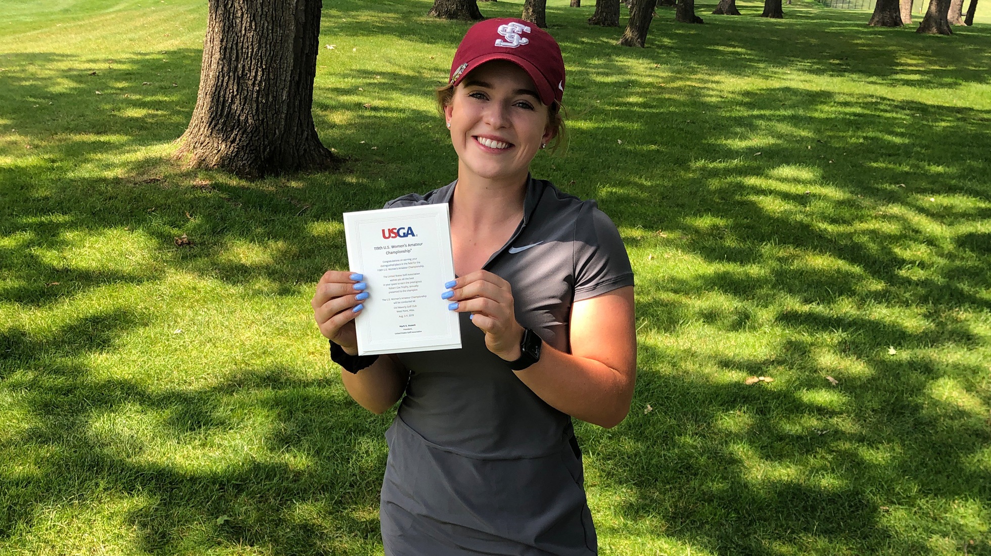 Women’s Golfer Qualifies for U.S. Amateur Championship
