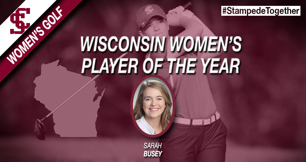 Sarah Busey Named Wisconsin State Golf Association Female Player of the Year