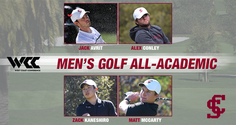 Four From Men's Golf Land on League's All-Academic Team