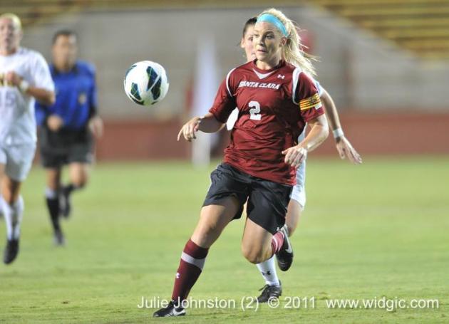 Julie Johnston Honored for Outstanding Weekend with WCC Player of the Week and Top Drawer Soccer Player of the Week