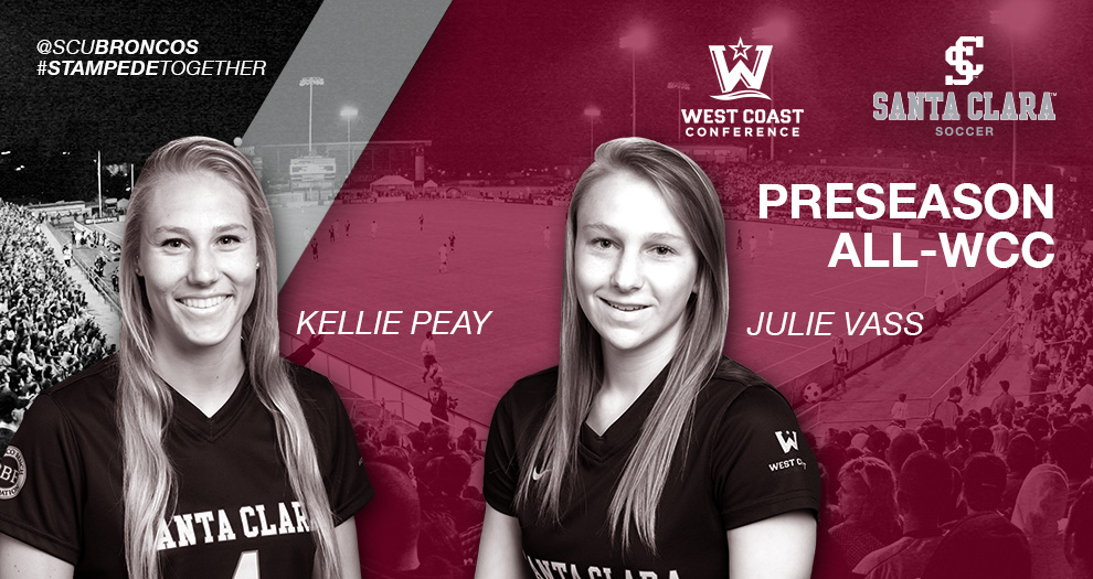 Women's Soccer Picked to Finish Second in WCC; Two Named Preseason All-WCC