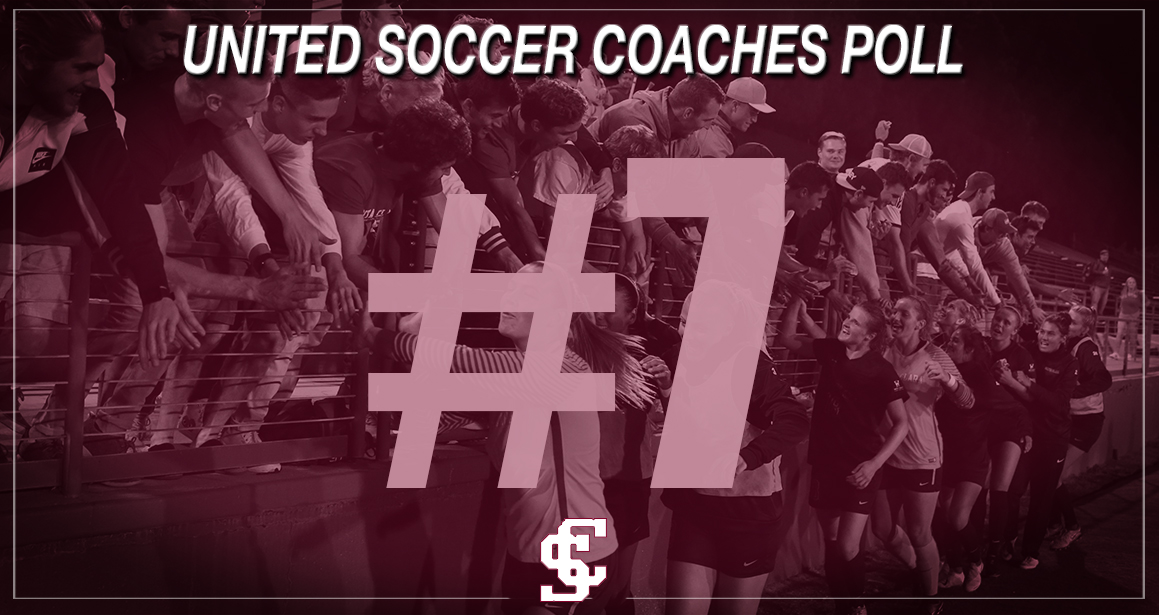 Women's Soccer Moves to No. 7 in Latest United Soccer Coaches Poll