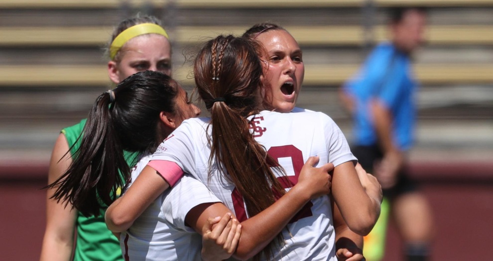 Big Second Half Leads No. 13 Women's Soccer to Big Win Over Oregon