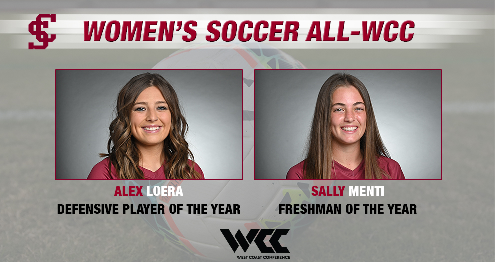 Women's Soccer Has Impressive Showing in All-WCC Awards