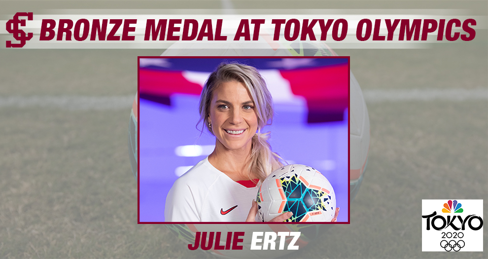 Ertz Wins Bronze With USWNT at Tokyo Olympics