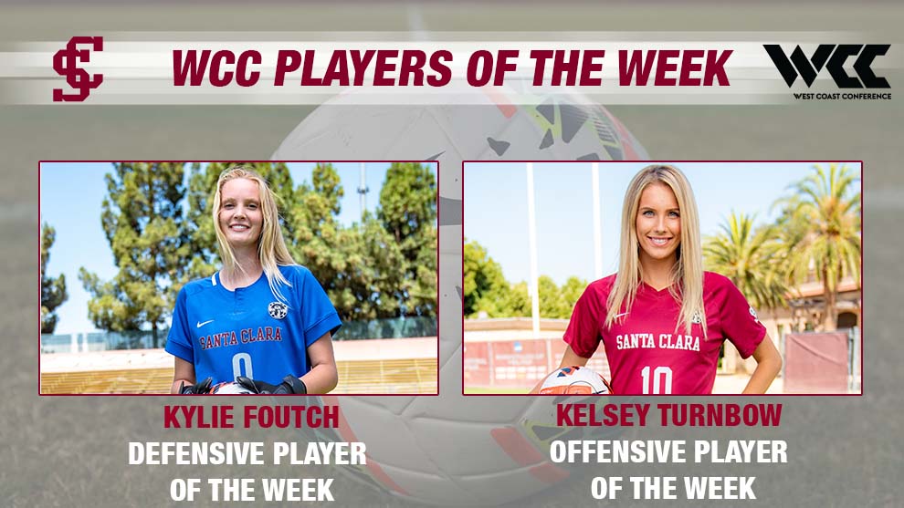 Women's Soccer Sweeps WCC Weekly Awards
