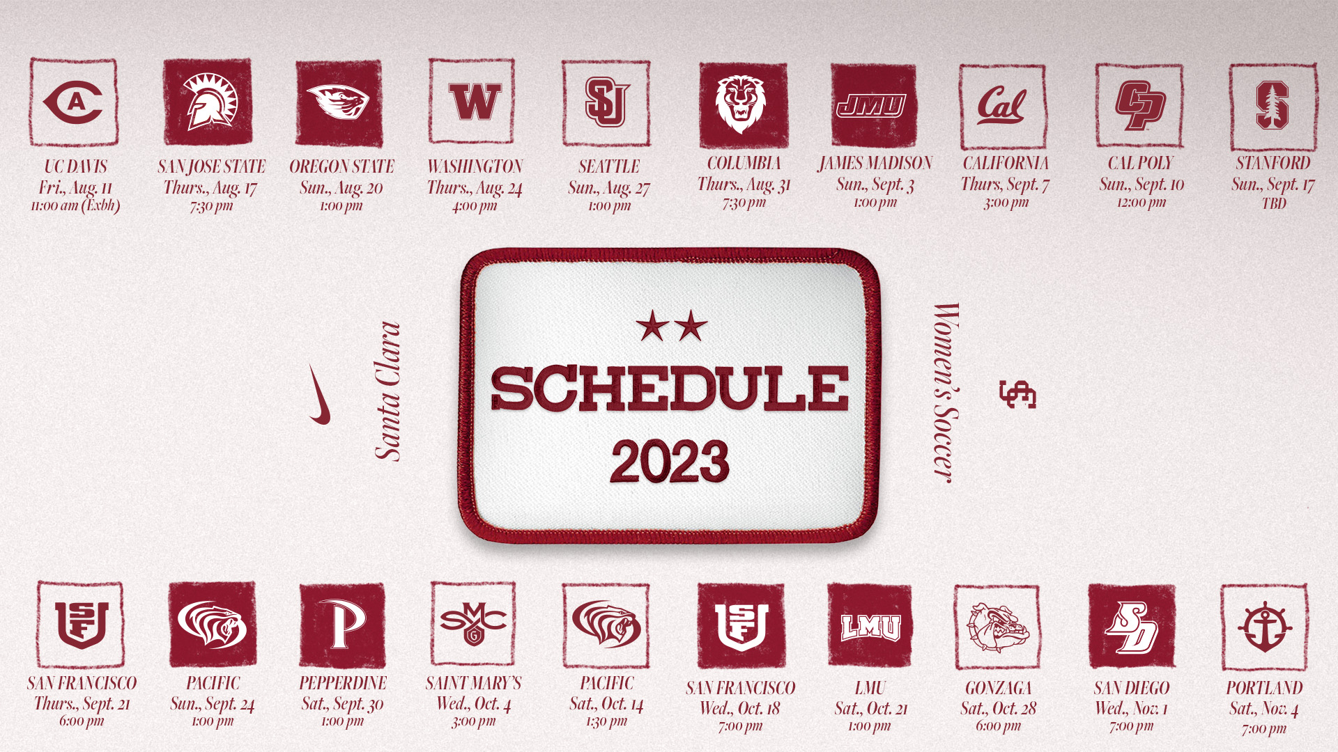 Women's Soccer Releases 2023 Schedule