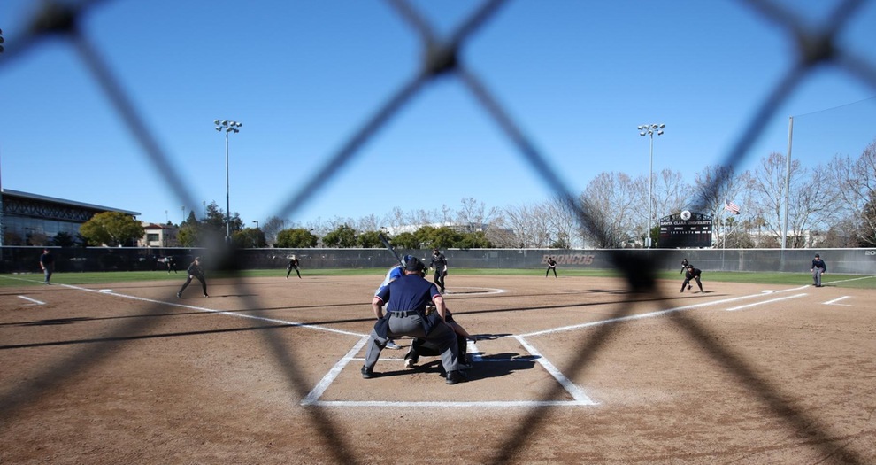 Softball Changes Game Times for Sunday Doubleheader