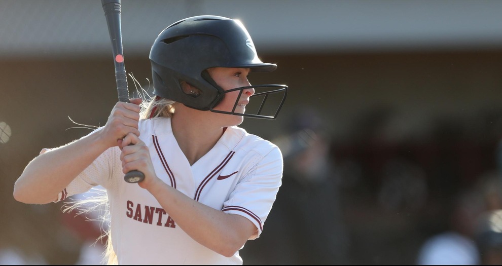 Softball Swept at Saint Mary's To Open West Coast Conference Play
