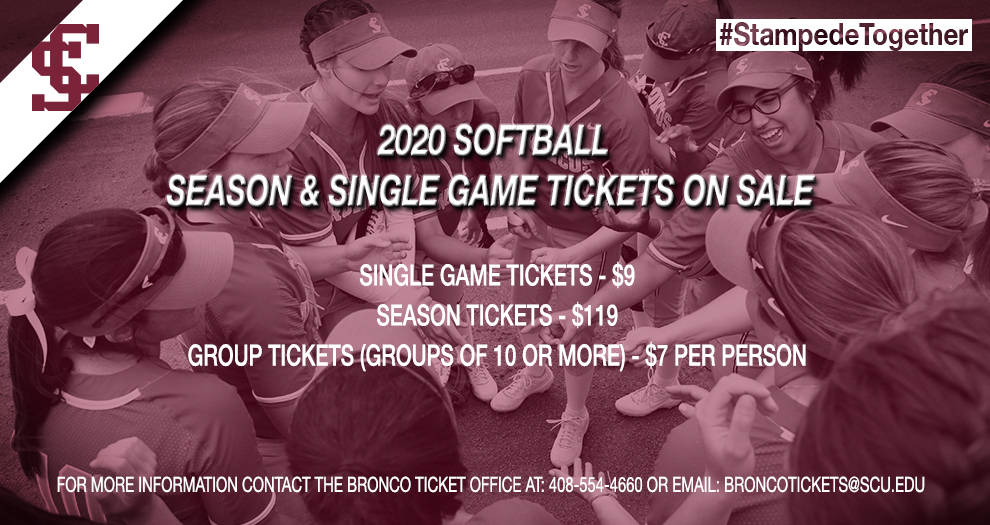 Single Game and Season Tickets on Sale for Softball
