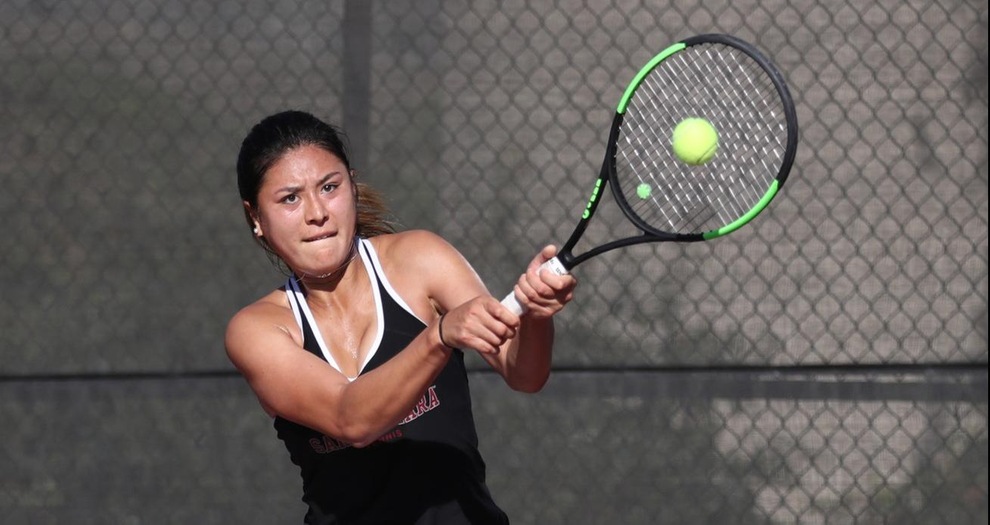 Two Wins for Women’s Tennis in Second Day of Bronco Invitational