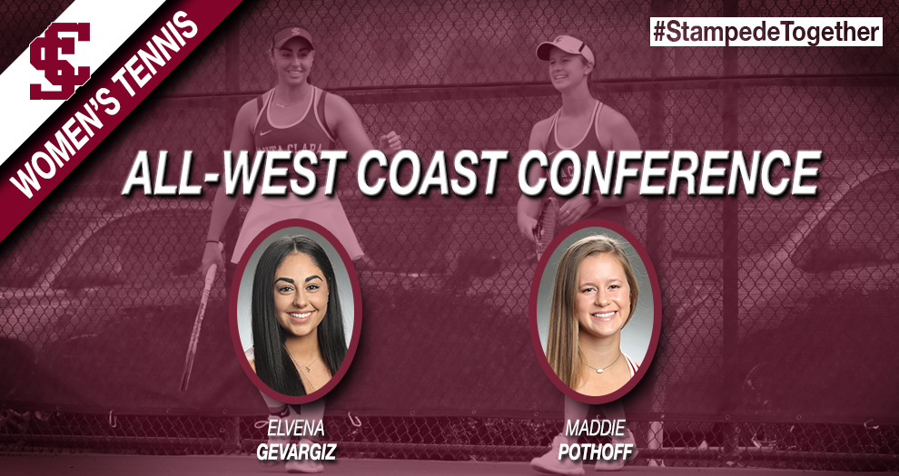 Women’s Tennis – Pothoff and Gevargiz Recognized With All-Conference Honors