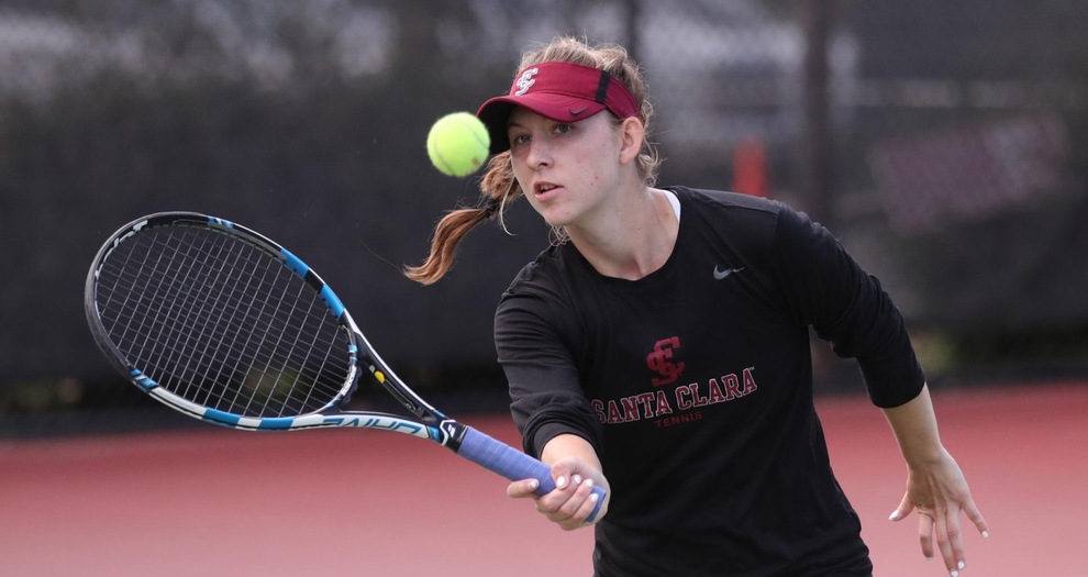 Two Women’s Tennis Doubles Teams Advance to Cal Invitational Consolation Bracket Finals