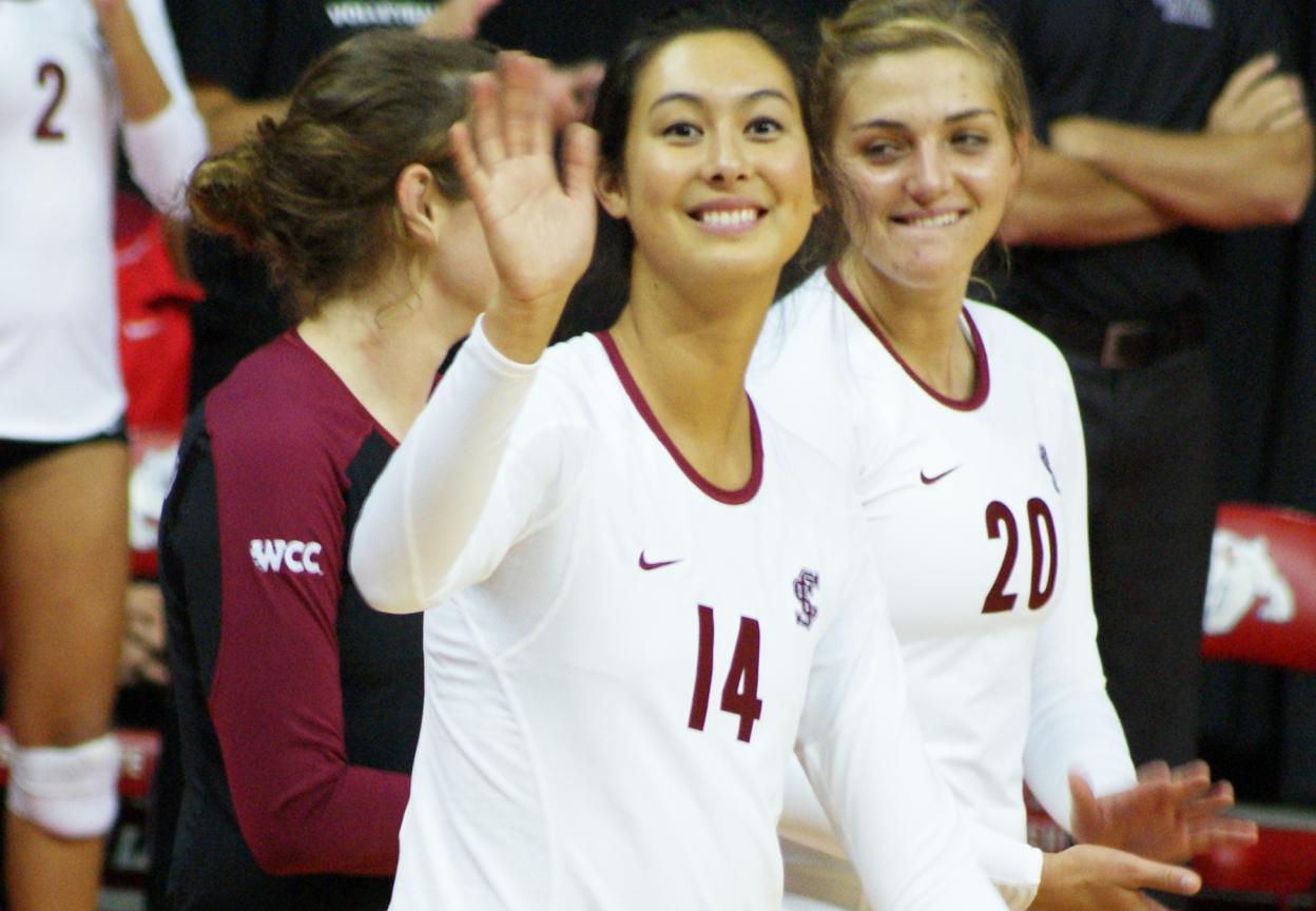 Three Broncos Named to All-WCC Volleyball Teams