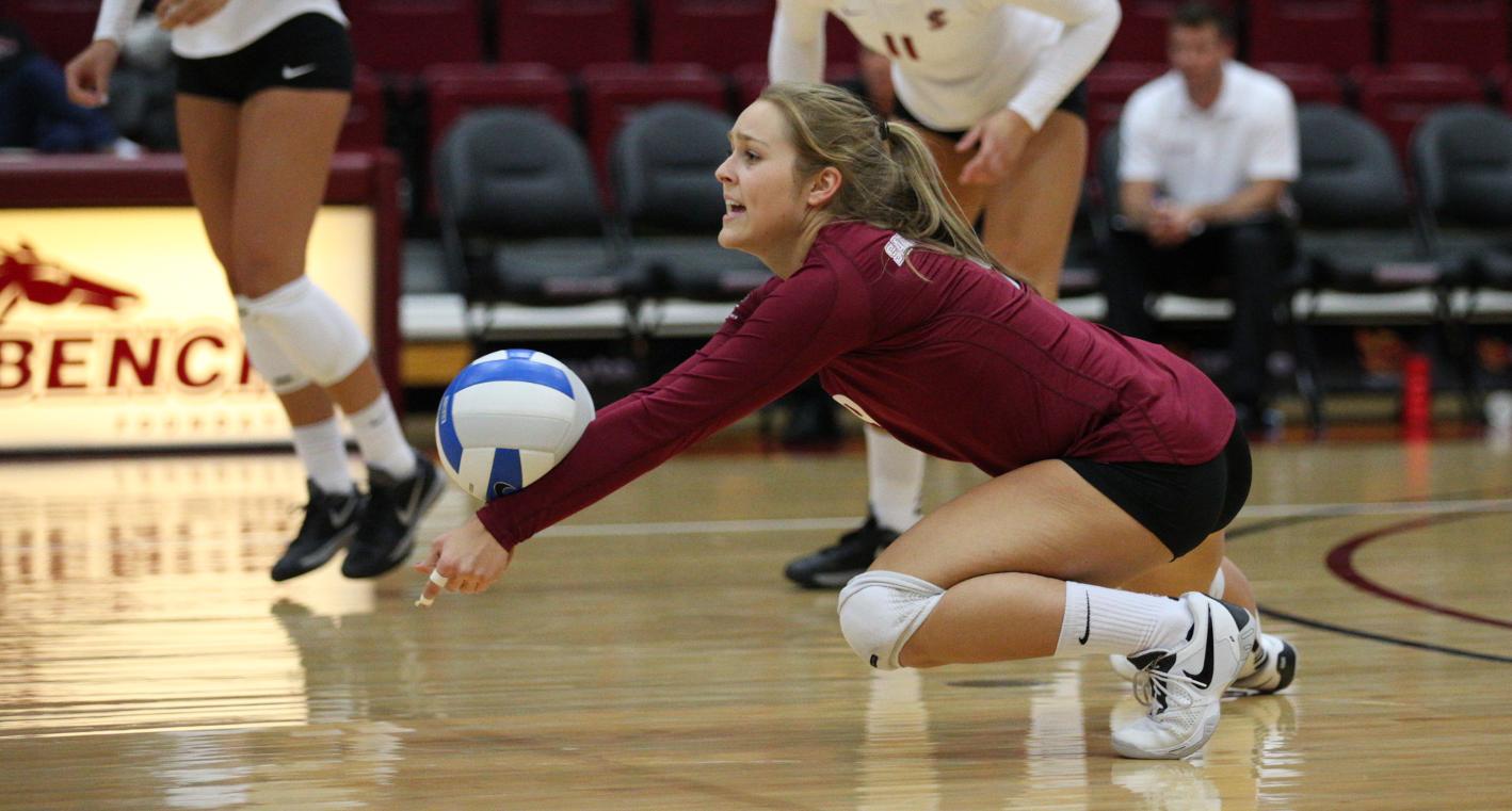 Volleyball Outlasts Portland 3-1