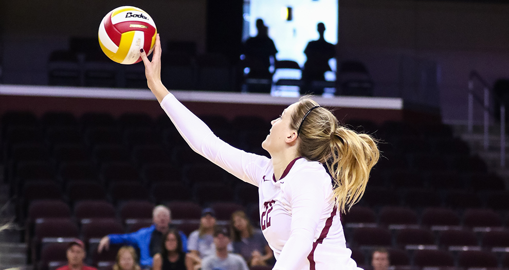 Volleyball Drops WCC Opener at No. 13 BYU
