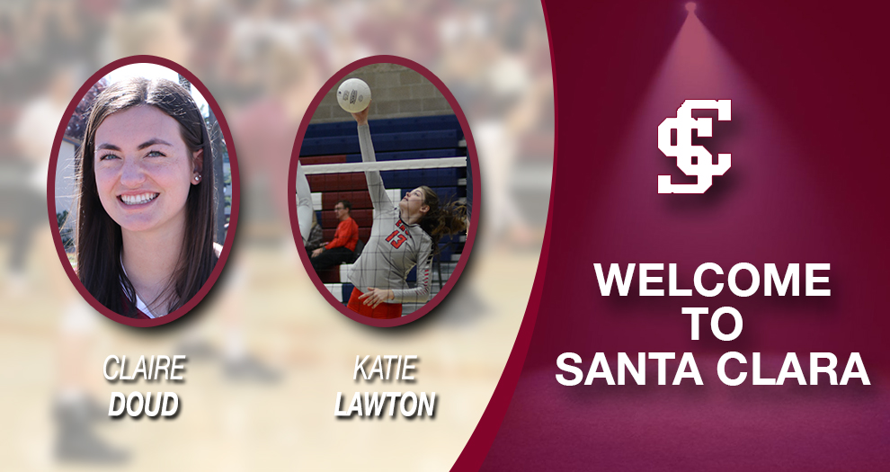 Meet the Future of Santa Clara Volleyball – Claire Doud/Katie Lawton