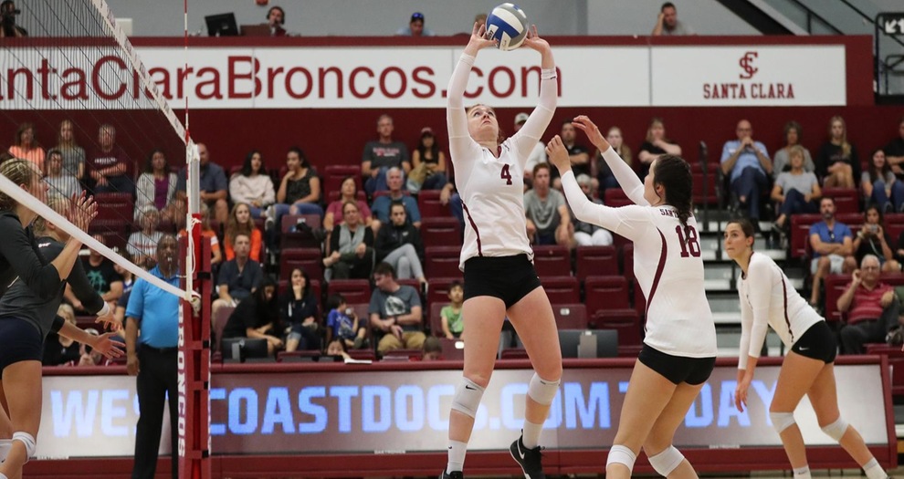 Volleyball Swept by Pepperdine Saturday at Home