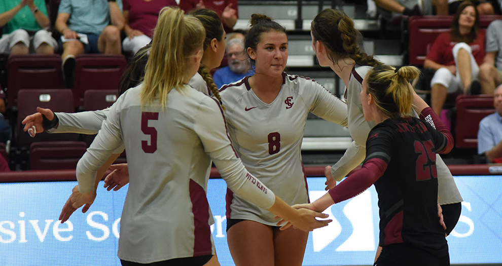 Santa Clara faces a 2018 NCAA Tournament team for the third match in a row and fourth time in five matches on Tuesday night.